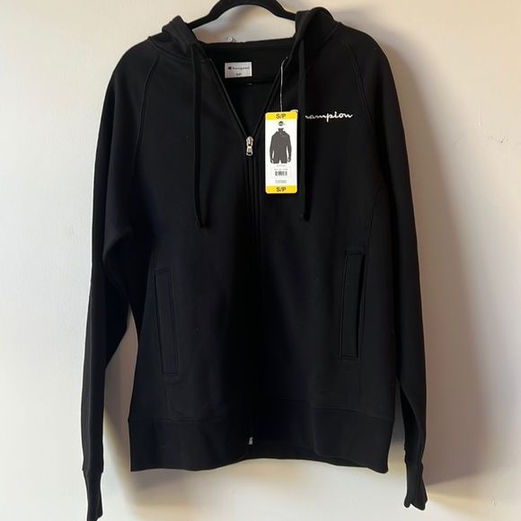 NWT CHAMPION Hoodie in Black - Picture 1 of 11